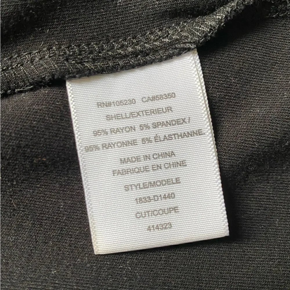 Joie Dress Sleeveless Black Flowy Stretchy Skater Rayon Spandex Women’s Sz Small